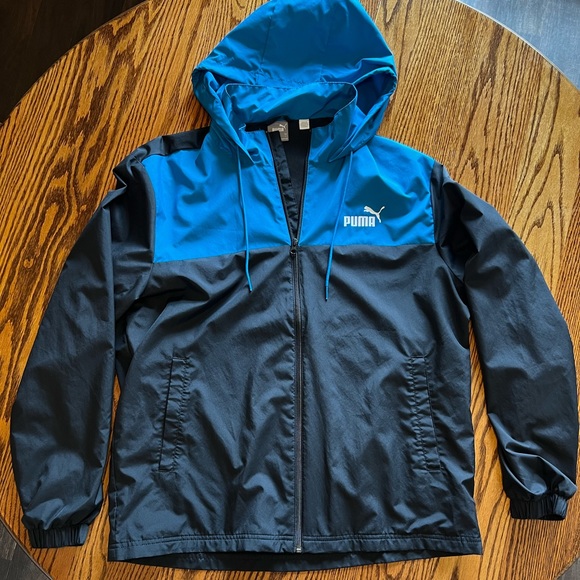 Puma Men’s Hooded Jacket Outerwear Shell; Size Large - Picture 4 of 14